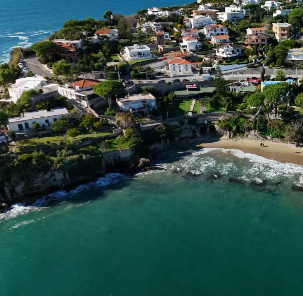 Immagine della villa di gneo fonteo dall'alto