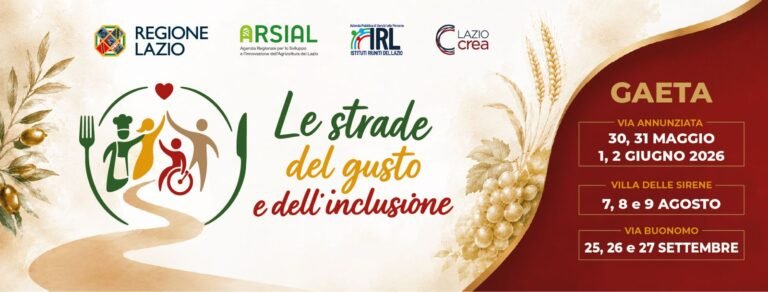 Locandina ufficiale Le stra del gusto e dell'inclusione