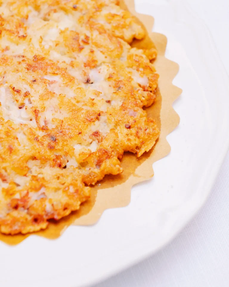 Votapiatto di calamarelle dorata e croccante nel piatto