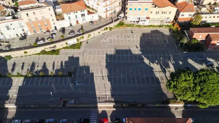 Immagine dall'alto del parcheggio privato Quick