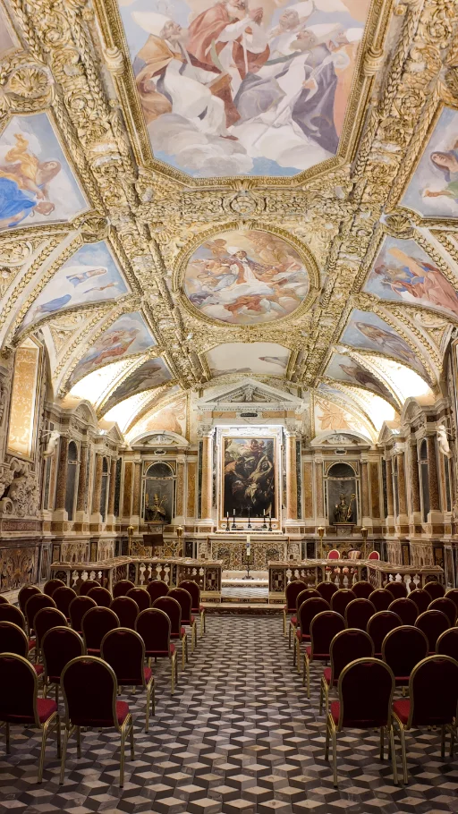 Immagine della Cripta di Sant'Erasmo dall'interno