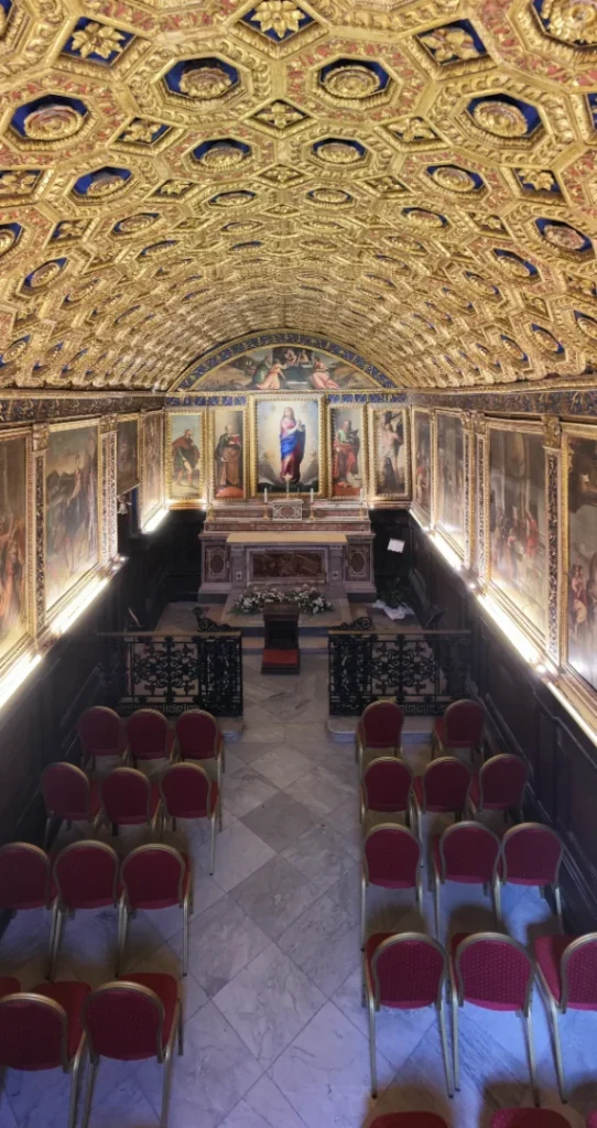 Immagine della Cappella d'oro a Gaeta