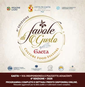 Locandina favole di gusto 2026 temporanea