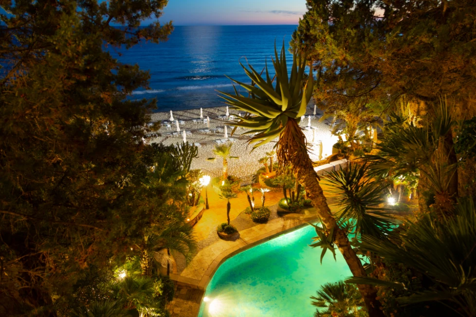 Immagine della piscina privata dell'Aenea's Landing a Gaeta