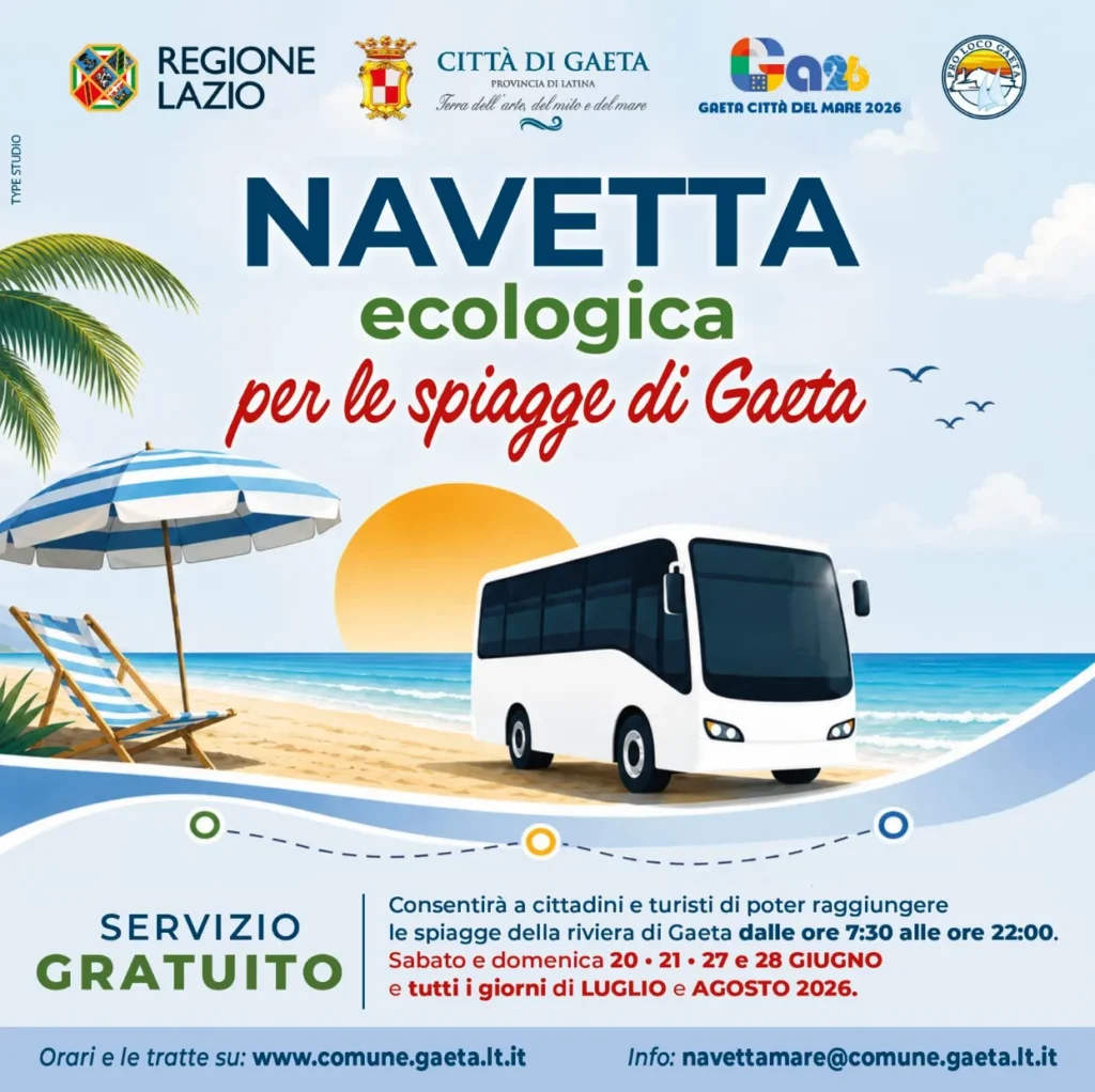 Locandina ufficiale navetta ecologica