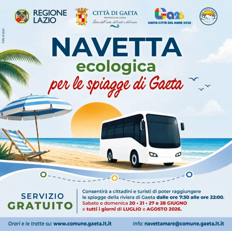 Locandina ufficiale navetta ecologica