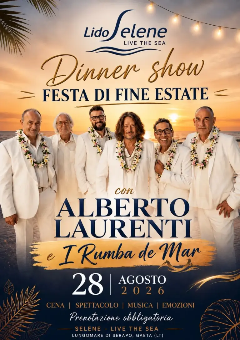 Dinner Show — Festa di Fine Estate al Lido Selene