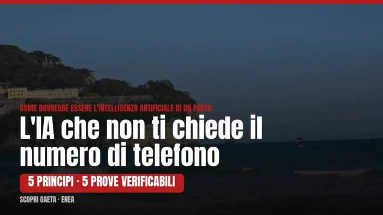 L’IA che non ti chiede il numero di telefono: come dovrebbe essere l’intelligenza artificiale di un posto