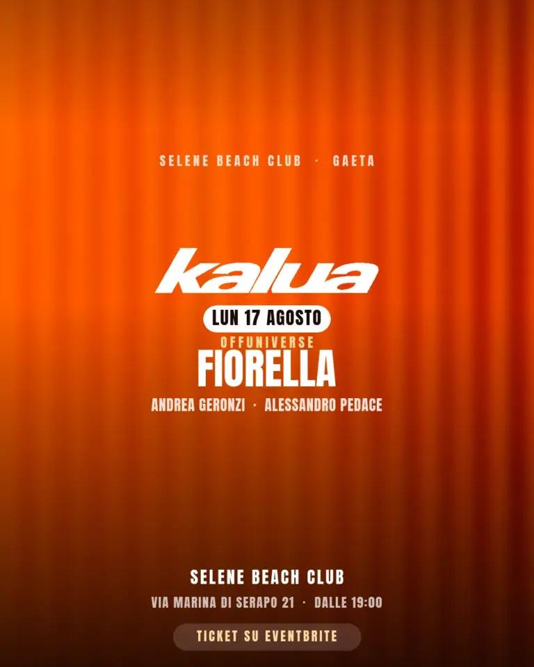 Kalua — Fiorella al Selene Beach Club