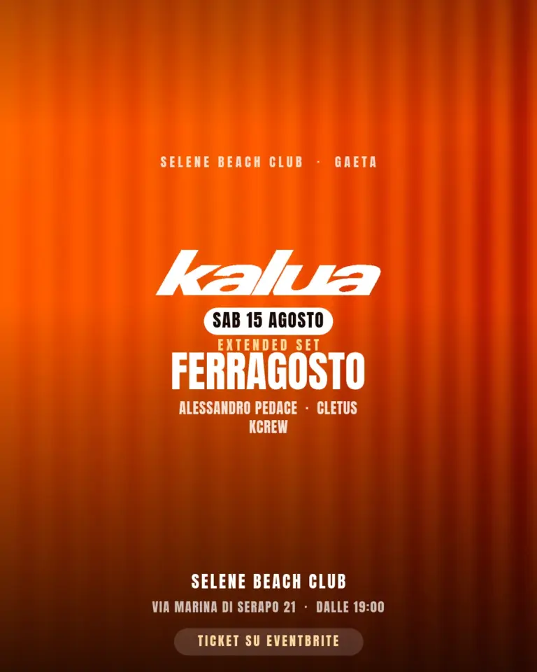 Kalua — Ferragosto al Selene Beach Club