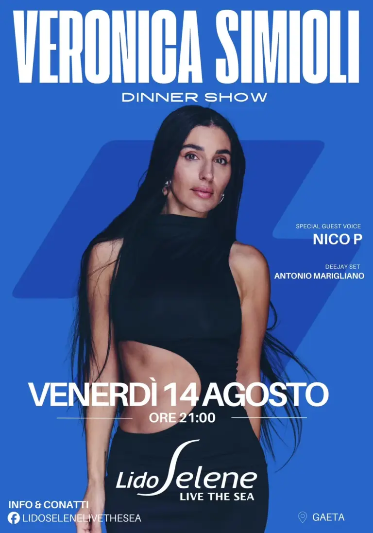Veronica Simioli Dinner Show al Lido Selene