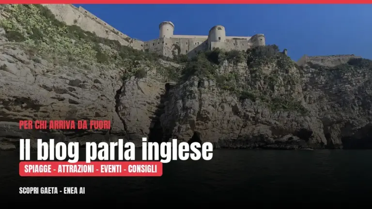 Scopri Gaeta parla inglese: la città raccontata anche a chi arriva da fuori