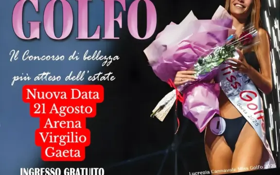 Miss Golfo 2026 all’Arena Virgilio di Gaeta