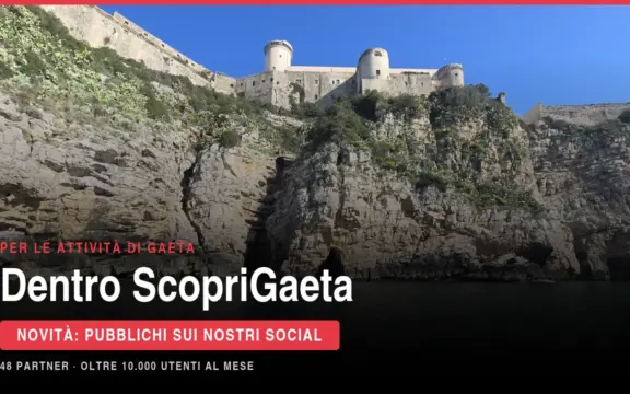 ScopriGaeta per le attività: oltre 10.000 utenti al mese, e da oggi pubblichi sui nostri social