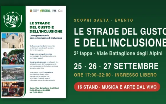Le Strade del Gusto e dell’Inclusione 2026 — 3ª tappa (Viale Battaglione degli Alpini)