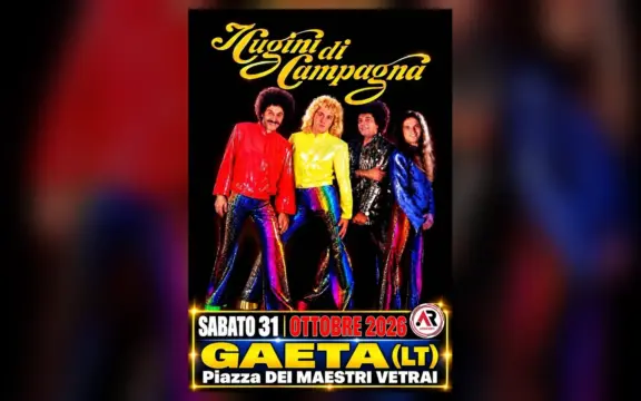 I Cugini di Campagna a Gaeta: concerto gratuito sabato 31 ottobre 2026