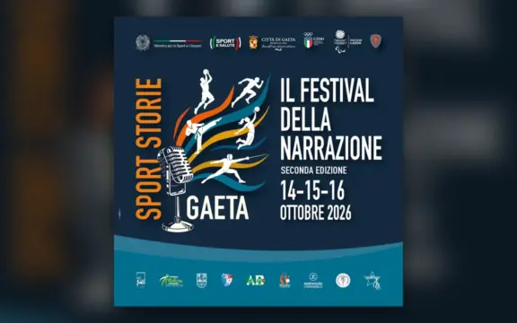Sport, Storie Gaeta 2026: The Storytelling Festival from October 14 to 16