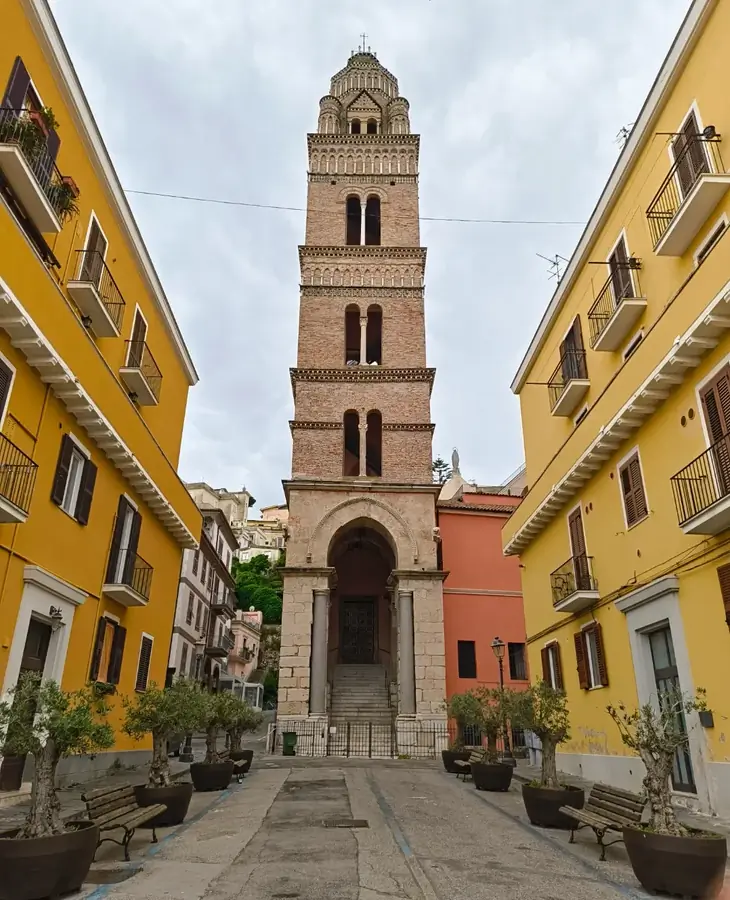 Il campanile normanno della Cattedrale di Sant'Erasmo a Gaeta